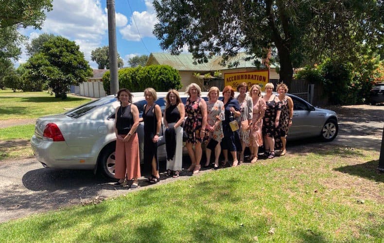 Stretch Limo Hens Night Melbourne with women
